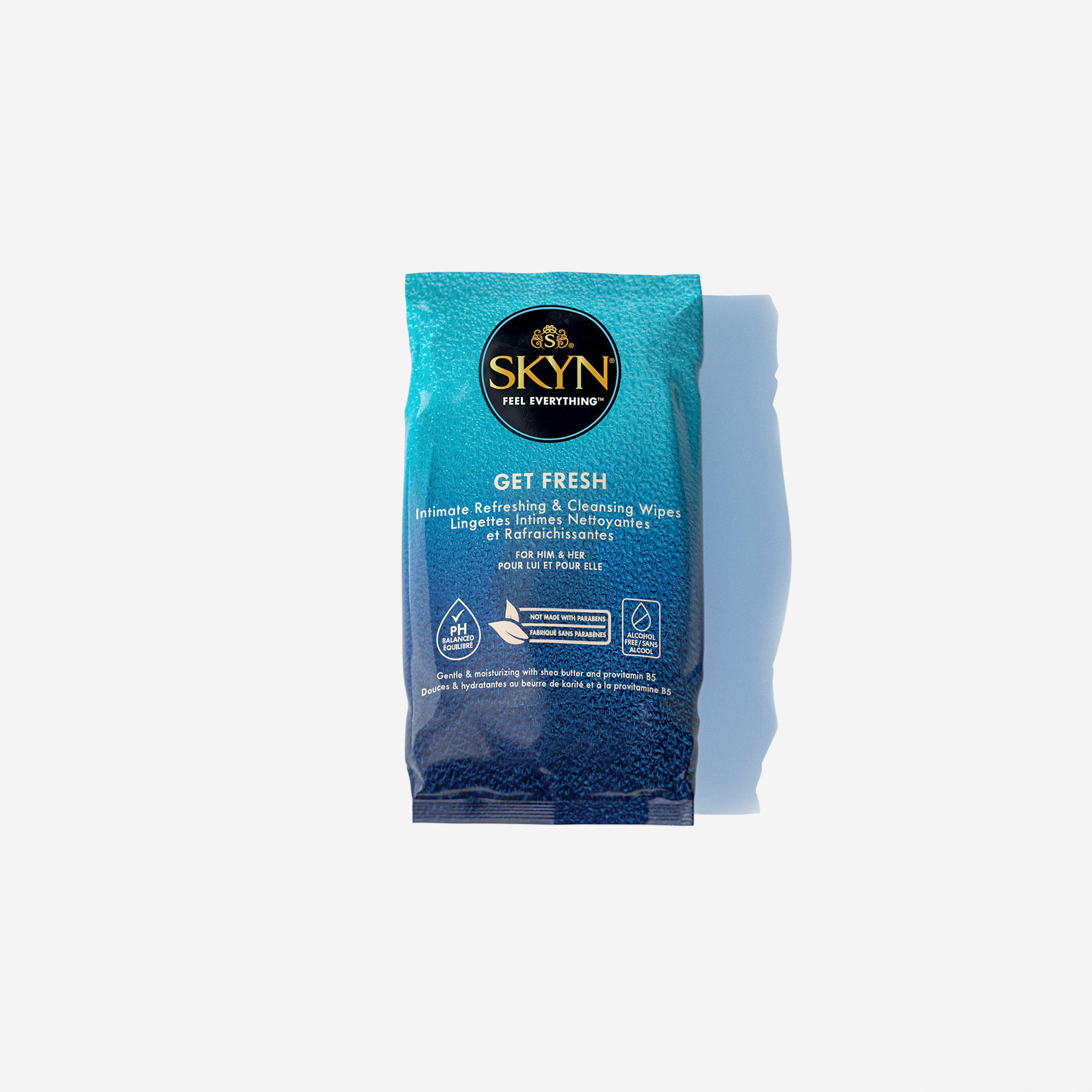 SKYN Get Fresh Wipes — Packshot