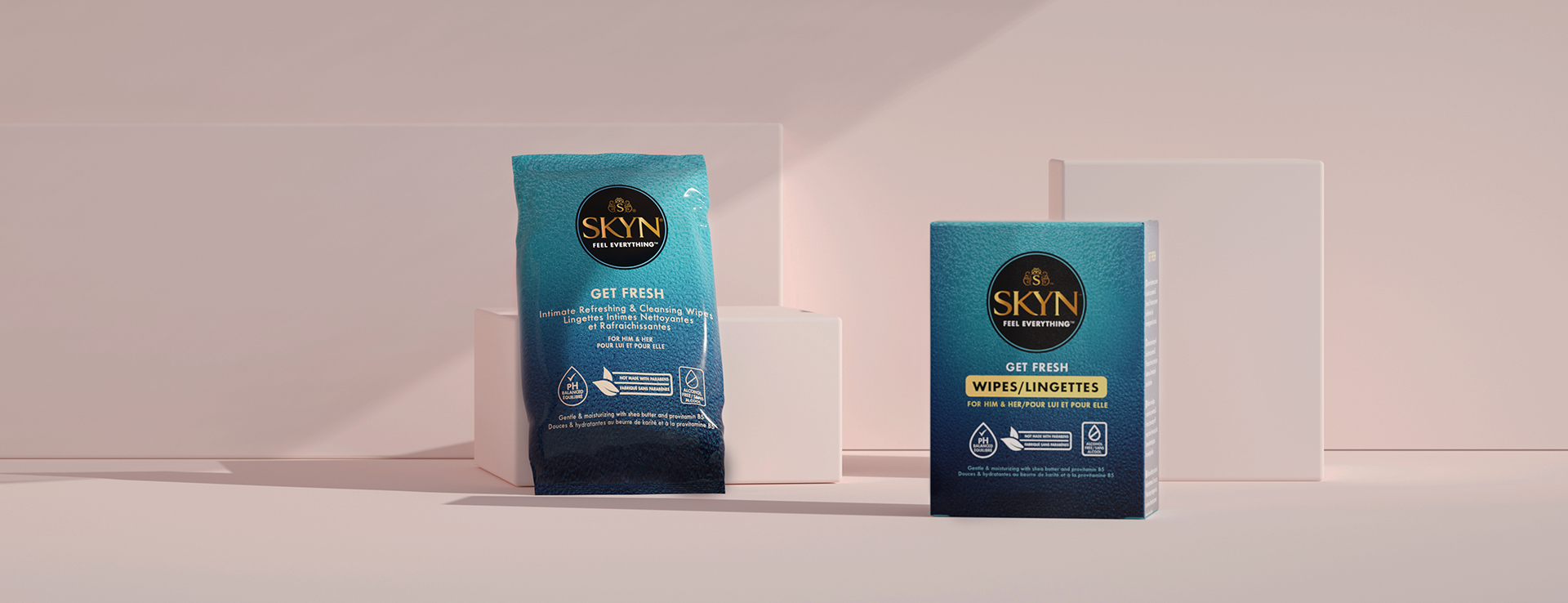 SKYN Wipes — Range