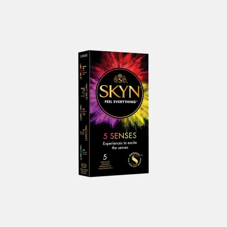 SKYN® 5 Senses Non Latex Condoms